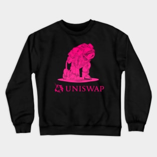 Uniswap UNI coin Crypto coin Crytopcurrency Crewneck Sweatshirt